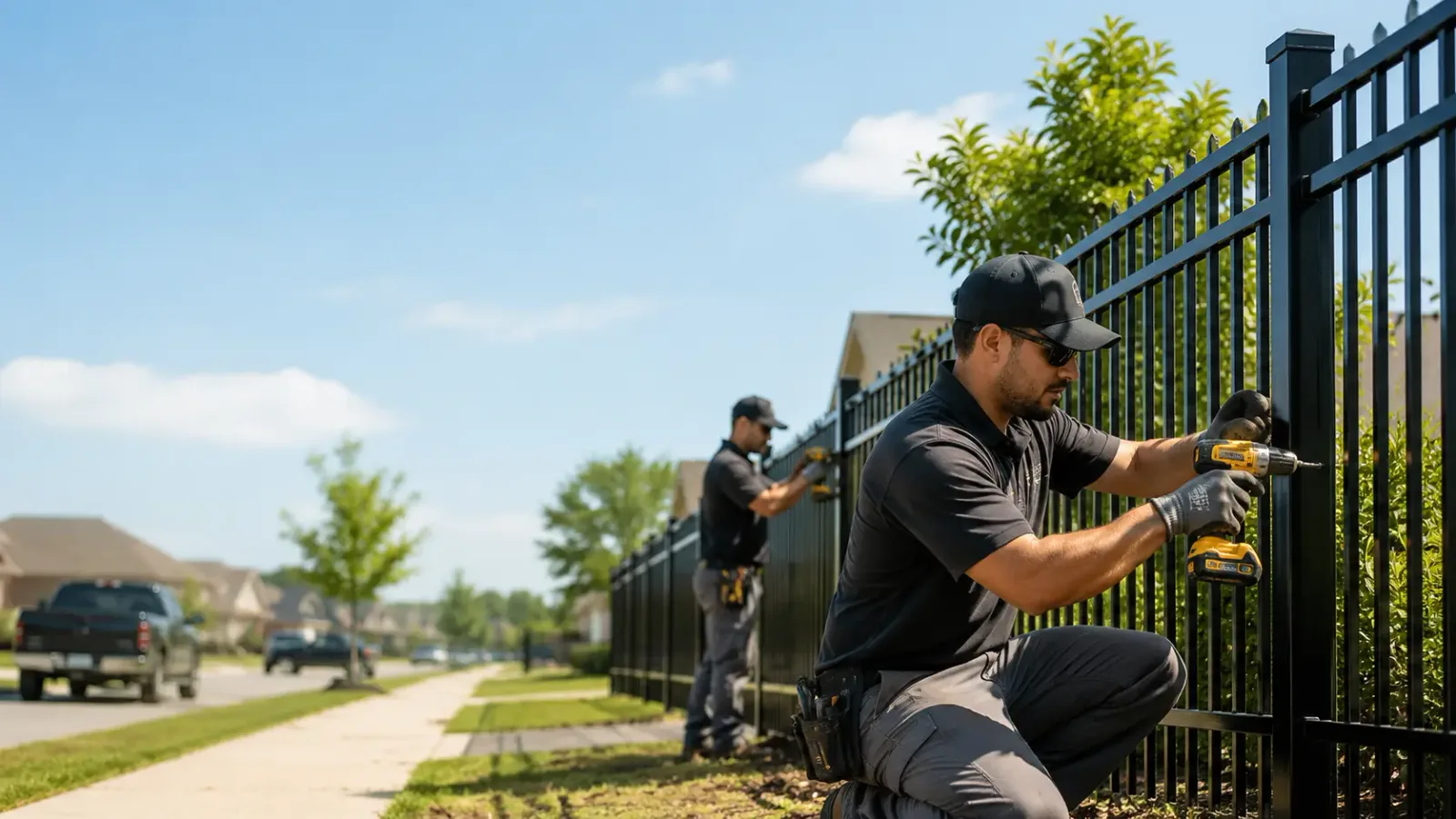 Metal Fence Installation in Stamford, CT